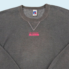 Lade das Bild in den Galerie-Viewer, Russell Athletic Sweatshirt "Vintage Allstars" 00er Made in Mexico, grau, XL/XXL breit