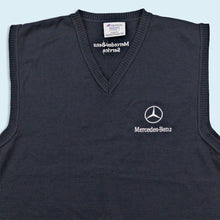 Lade das Bild in den Galerie-Viewer, Eurodress Pullunder "Mercedes Benz Service" 90er/00er Made in Germany, schwarz, M/L