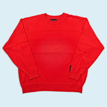 Lade das Bild in den Galerie-Viewer, Carlo Colucci Strickpullover 00er, rot, L/XL