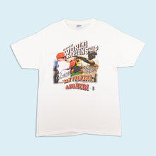 Lade das Bild in den Galerie-Viewer, Hanes heavyweight T-Shirt - World Championshit - 2002, weiß, L