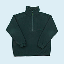 Lade das Bild in den Galerie-Viewer, Vaude Quarter Zip Fleece - polartec EcoLoc - 90er/00er, grün, L/XL