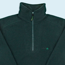 Lade das Bild in den Galerie-Viewer, Vaude Quarter Zip Fleece - polartec EcoLoc - 90er/00er, grün, L/XL