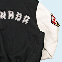 Lade das Bild in den Galerie-Viewer, Roots Jacke - Canada - 00er Made in Canada, schwarz/weiß, XL