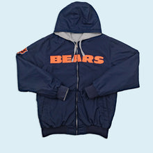 Lade das Bild in den Galerie-Viewer, NFL Wende Zip Hoodie - Chicago Bears - 00er, blau/grau, M/L