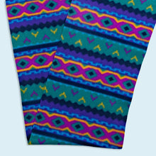 Lade das Bild in den Galerie-Viewer, Fleece Schal - crazy pattern - 90er, mehrfarbig