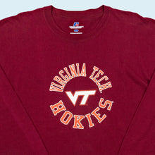Lade das Bild in den Galerie-Viewer, Russell Athletic Longsleeve - Virginia Tech - Made in El Salvador, rot, L/XL