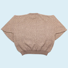 Lade das Bild in den Galerie-Viewer, Best Active Wear Strickpullover 80er/90er, grau/beige, M breit