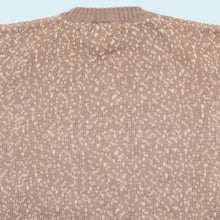 Lade das Bild in den Galerie-Viewer, Best Active Wear Strickpullover 80er/90er, grau/beige, M breit