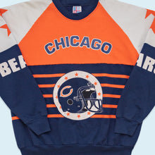 Lade das Bild in den Galerie-Viewer, Garan inc. Sweatshirt Chicago Bears 90er Made in the USA, blau, M/L