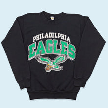 Lade das Bild in den Galerie-Viewer, Competitor Sweatshirt Philadelphia Eagles 1990, schwarz, S/M