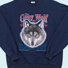 Lade das Bild in den Galerie-Viewer, Sweatshirt Made in Canada 00er, blau, M
