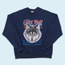 Lade das Bild in den Galerie-Viewer, Sweatshirt Made in Canada 00er, blau, M