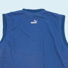 Lade das Bild in den Galerie-Viewer, Puma Weste "Tech 5000" 90er, blau, L/XL