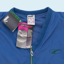 Lade das Bild in den Galerie-Viewer, Puma Weste "Tech 5000" 90er, blau, L/XL