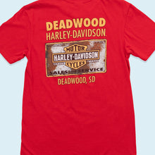 Lade das Bild in den Galerie-Viewer, Harley Davidson T-Shirt Sturgis Blackhills Rally 2015, rot, M schmal