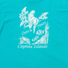 Lade das Bild in den Galerie-Viewer, T-Shirt Cayman Islands 90er Single Stitch, blau, XL