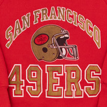 Lade das Bild in den Galerie-Viewer, Fruit of the Loom Sweatshirt San Francisco 49ers 90er Made in the USA, rot, M