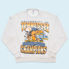 Lade das Bild in den Galerie-Viewer, Jerzees Sweatshirt Tennessee Volunteers 1997 Champions Made in the USA, grau, M/L