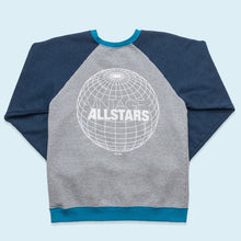 Lade das Bild in den Galerie-Viewer, Fruit of the Loom Sweatshirt "Vintage Allstars", blau/grau, S