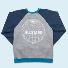 Lade das Bild in den Galerie-Viewer, Fruit of the Loom Sweatshirt &quot;Vintage Allstars&quot;, blau/grau, S
