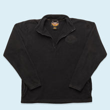 Lade das Bild in den Galerie-Viewer, Harley Davidson Quarter Zip Fleece, schwarz, L