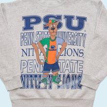 Lade das Bild in den Galerie-Viewer, Tultex Sweatshirt &quot;Penn State University&quot; Nittany Lions Made in the USA 90er, grau, L
