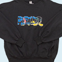 Lade das Bild in den Galerie-Viewer, Sweatshirt "Portugal" mit Taschen 90er, schwarz, L/XL