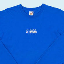 Lade das Bild in den Galerie-Viewer, Fruit of the Loom Longsleeve "Vintage Allstars", blau, M