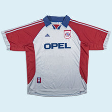 Lade das Bild in den Galerie-Viewer, Adidas Trikot "FC Bayern München Stefan Effenberg Champions League" 1998-99 Made in England climalite, grau, XXL