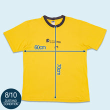 Lade das Bild in den Galerie-Viewer, Adidas T-Shirt "No 3stripes No Game" 2000, gelb, XXL