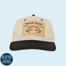 Lade das Bild in den Galerie-Viewer, Mütze "Mountain Trekking" 90er/00er, grün/beige, Einheitsgröße