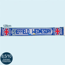 Lade das Bild in den Galerie-Viewer, Schal "Sheffield Wednesday" 90er Made in the UK, blau