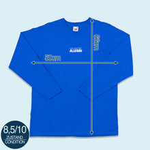 Lade das Bild in den Galerie-Viewer, Fruit of the Loom Longsleeve "Vintage Allstars", blau, M