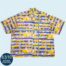 Lade das Bild in den Galerie-Viewer, Avanti Hemd 90er, blau/orange, L/XL breit