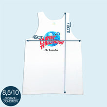 Lade das Bild in den Galerie-Viewer, Planet Hollywood Tanktop "Orlando" 90er Made in the USA single stitch, weiß, M/L
