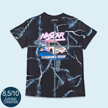 Lade das Bild in den Galerie-Viewer, Nascar T-Shirt "Thunder & Lightning Nascar Racing Team", schwarz, M/L schmal