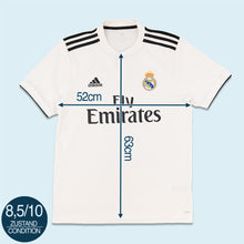 Lade das Bild in den Galerie-Viewer, Adidas Trikot "Real Madrid" 2018, weiß, M/L