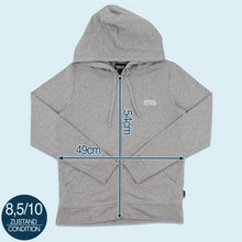 Lade das Bild in den Galerie-Viewer, Patagonia Zip Hoodie "organic cotton", grau, S
