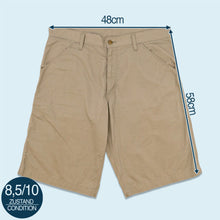Lade das Bild in den Galerie-Viewer, Carhartt Shorts "Bermuda", beige/grau, 36