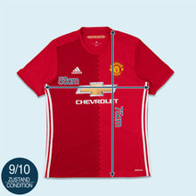 Lade das Bild in den Galerie-Viewer, Adidas Trikot "Manchester United" 2016, rot, L