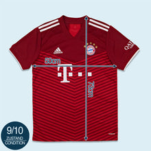 Lade das Bild in den Galerie-Viewer, Adidas Trikot "FC Bayern München" 2021, rot, M/L schmal
