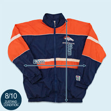 Lade das Bild in den Galerie-Viewer, NFL Kids Trainingsjacke "Denver Broncos" 90er, orange/blau, M