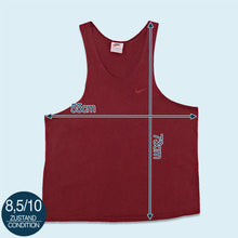 Lade das Bild in den Galerie-Viewer, Nike Tanktop "Swoosh" 90er Made in the USA, rot, L