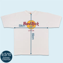 Lade das Bild in den Galerie-Viewer, Hard Rock Cafe T-Shirt "London" 90er, weiß, XL