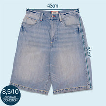Lade das Bild in den Galerie-Viewer, Enyce Shorts 00er Y2K, blau, 32