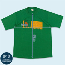 Lade das Bild in den Galerie-Viewer, Gulf Coast Sportswear T-Shirt "Citrus Tennis Classic" 1985 single stitch Made in the USA, grün, L