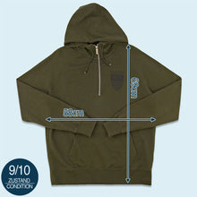 Lade das Bild in den Galerie-Viewer, Nike Quarter Zip Hoodie "USATF", grün, L