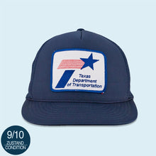 Lade das Bild in den Galerie-Viewer, Cobra Caps Mütze "Texas Department" 90er, blau, Einheitsgröße