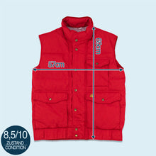 Lade das Bild in den Galerie-Viewer, Weste 90er, rot, L/XL