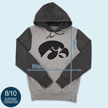 Lade das Bild in den Galerie-Viewer, Nike Hoodie "Iowa Hawkeyes", grau, S/M